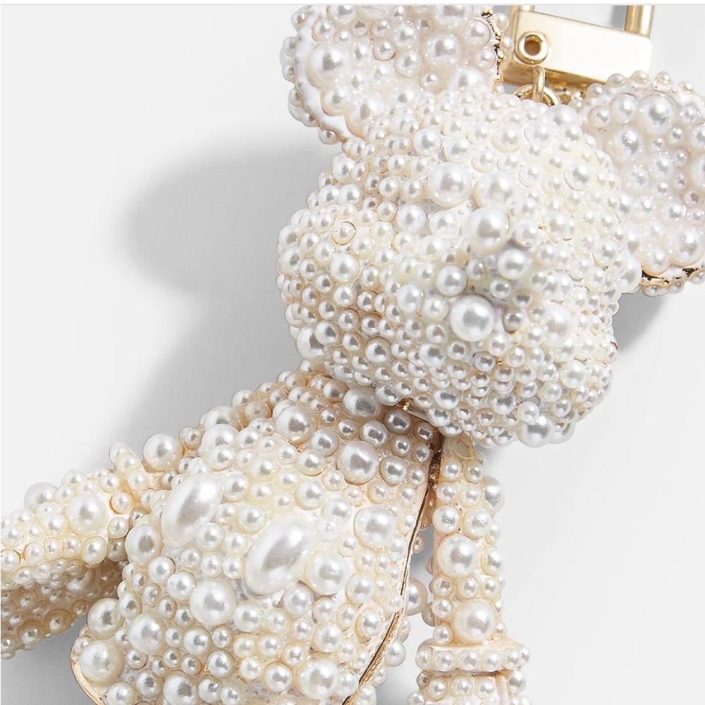 NEW BaubleBar x Disney Mickey Pearl Bag Charm - Picture 3 of 12
